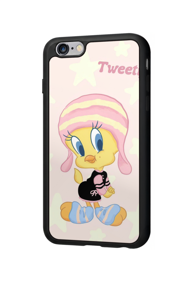 iPhone 6s Plus Uyumlu Tweety Tasarımlı Glossy Premium Kılıf