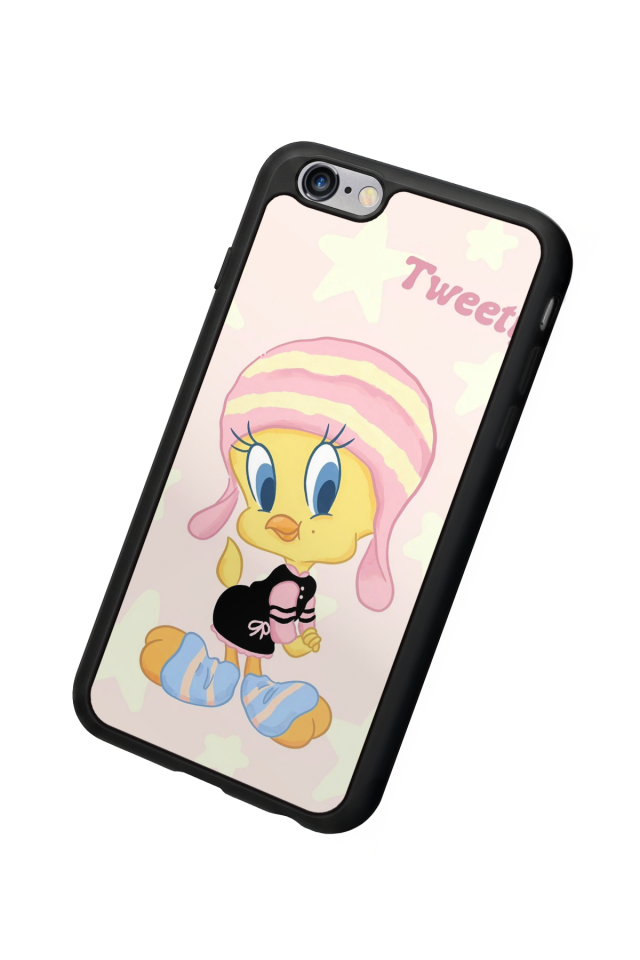 iPhone 6s Plus Uyumlu Tweety Tasarımlı Glossy Premium Kılıf