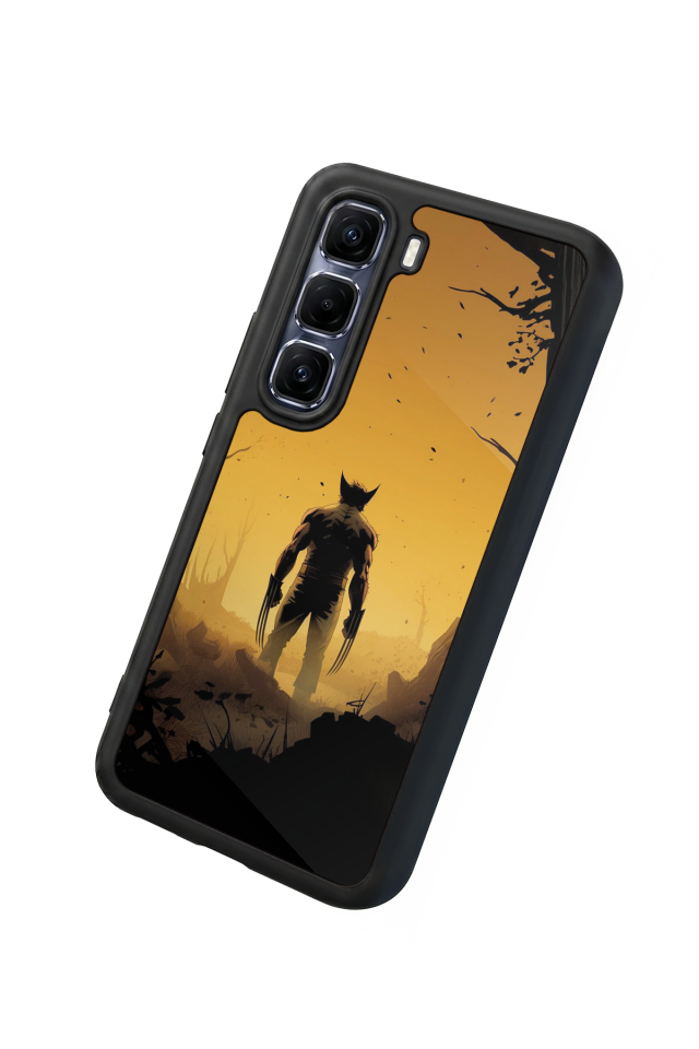 Infinix Hot 60 Pro Plus Uyumlu Wolverine Tasarımlı Glossy Premium Kılıf