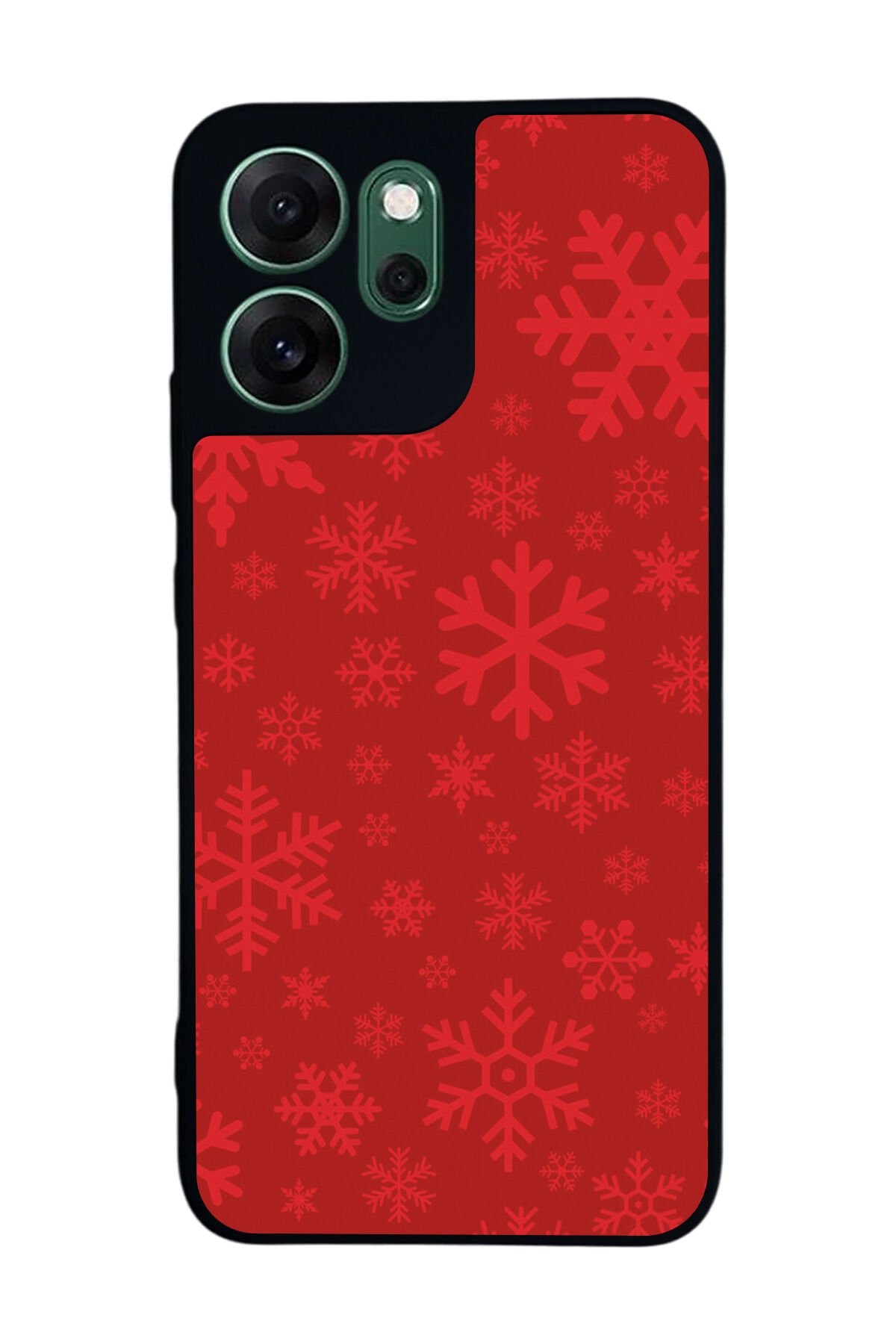 Oppo Reno 14F Uyumlu Yilbasi Christmas Tasarımlı Glossy Premium Kılıf