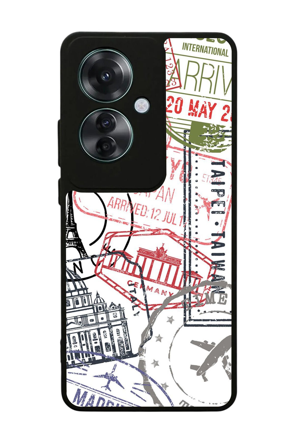 Oppo Reno 11F Uyumlu Poster Tasarımlı Glossy Premium Kılıf