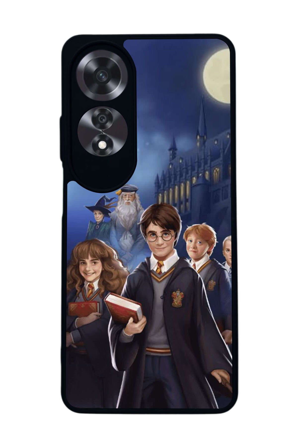 Oppo A60 Mat Siyah uyumlu Kılıf – Yumuşak Silikon, Koruyucu, Şok Emici Kapak