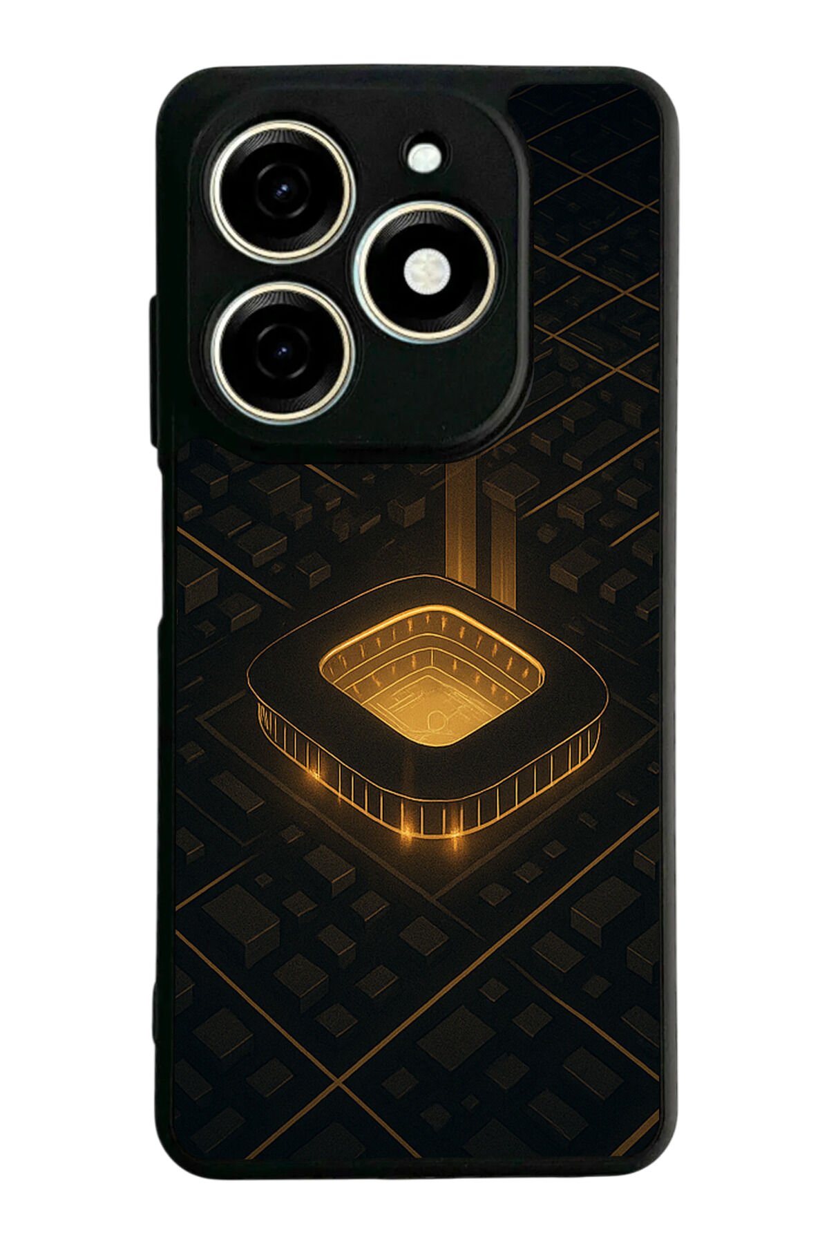 Infınıx Smart 8 Pro Uyumlu Aslan Tasarımlı Glossy Premium Kılıf