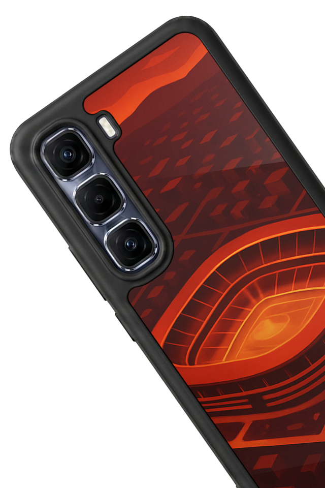 Infinix Hot 60 Pro Plus Uyumlu Aslan Tasarımlı Glossy Premium Kılıf