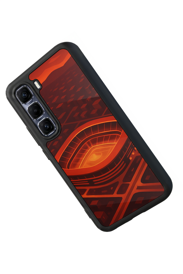 Infinix Hot 60 Pro Plus Uyumlu Aslan Tasarımlı Glossy Premium Kılıf