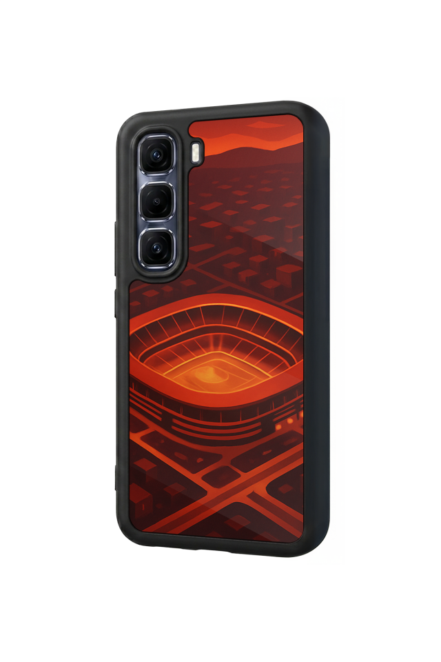 Infinix Hot 60 Pro Plus Uyumlu Aslan Tasarımlı Glossy Premium Kılıf