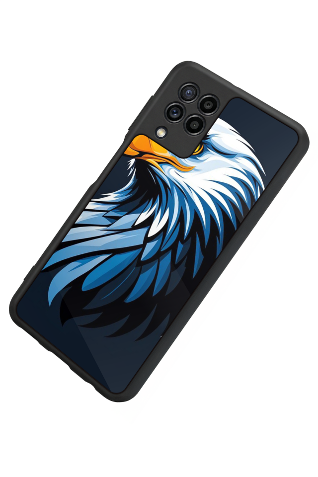 Samsung Galaxy M32 Uyumlu Besiktas Tasarımlı Glossy Premium Kılıf