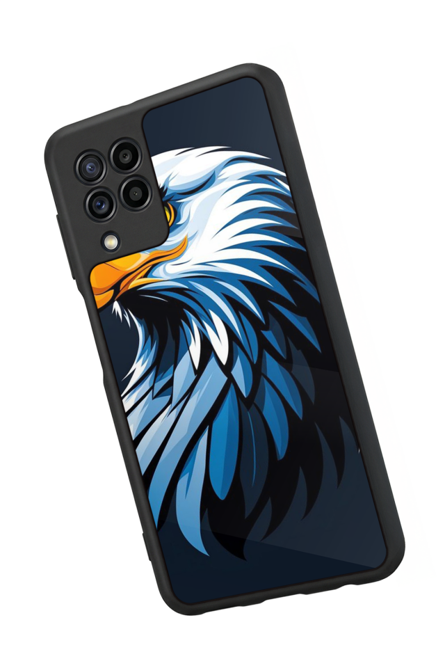 Samsung Galaxy M32 Uyumlu Besiktas Tasarımlı Glossy Premium Kılıf