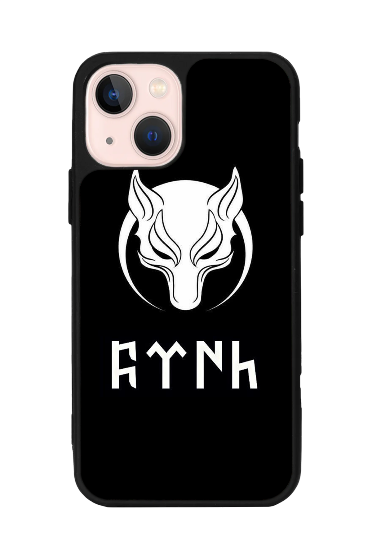 iPhone 13/14 Uyumlu Bozkurt Tasarımlı Glossy Premium Kılıf