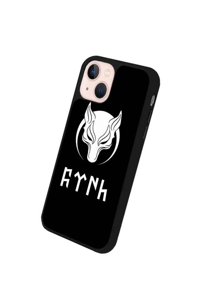 iPhone 13/14 Uyumlu Bozkurt Tasarımlı Glossy Premium Kılıf