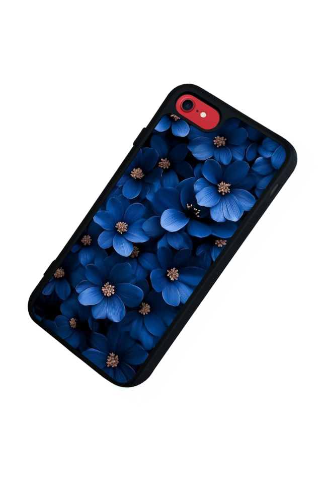 iPhone 8 Uyumlu Cicek Tasarımlı Glossy Premium Kılıf