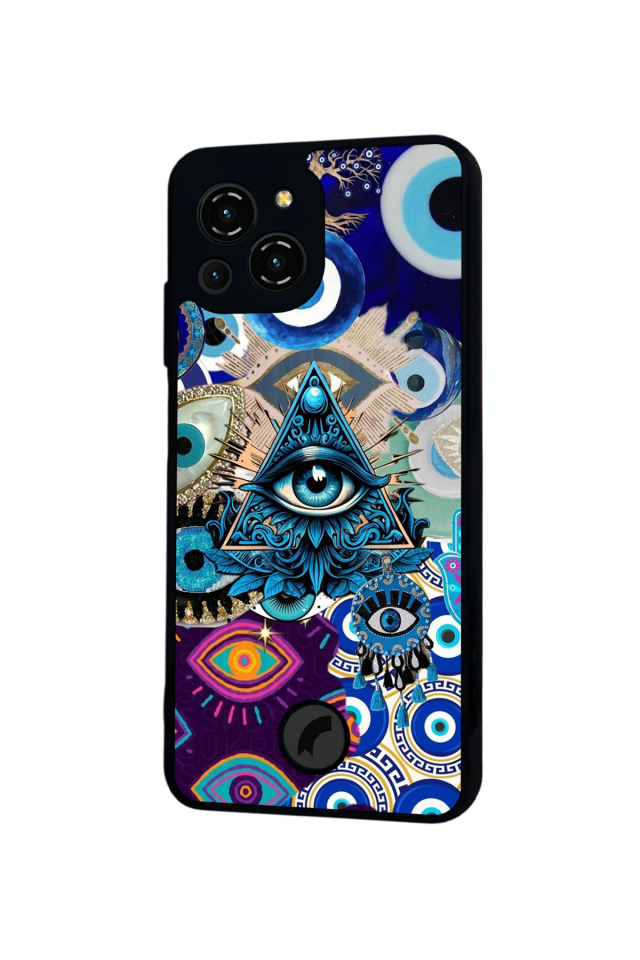 Reeder S23 Pro Max Uyumlu Göz Tasarımlı Glossy Premium Kılıf