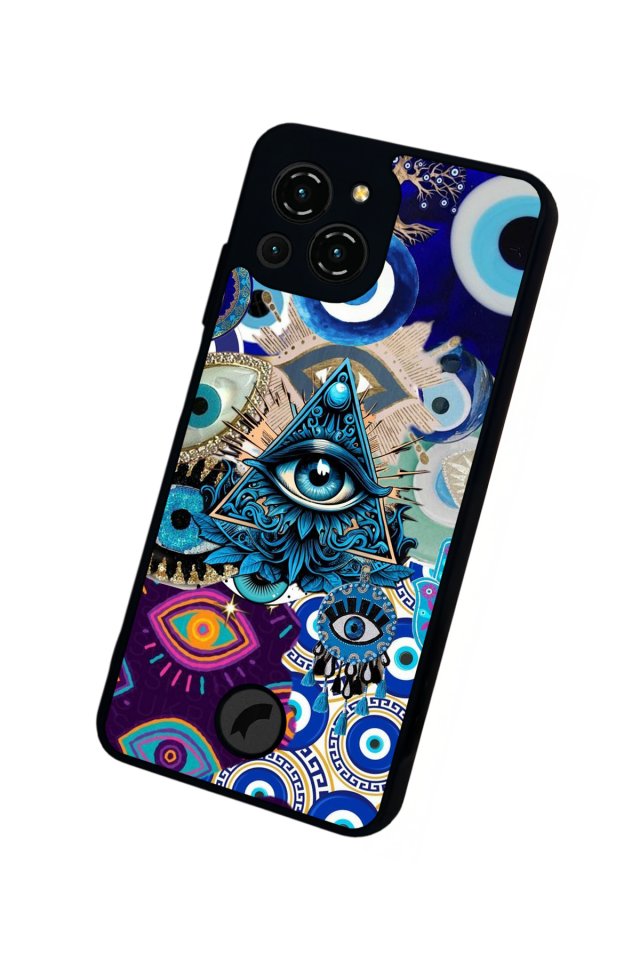 Reeder S23 Pro Max Uyumlu Göz Tasarımlı Glossy Premium Kılıf