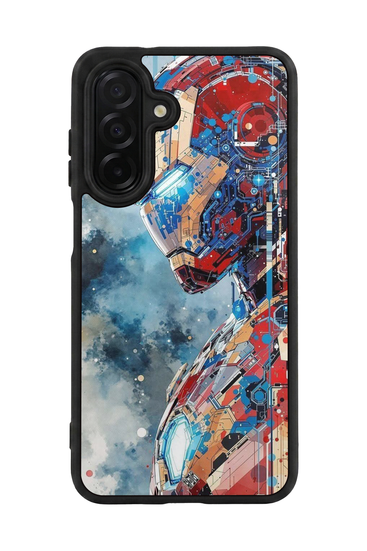 Samsung Galaxy A56 Uyumlu Iron Man ( Demir Adam ) Tasarımlı Glossy Premium Kılıf