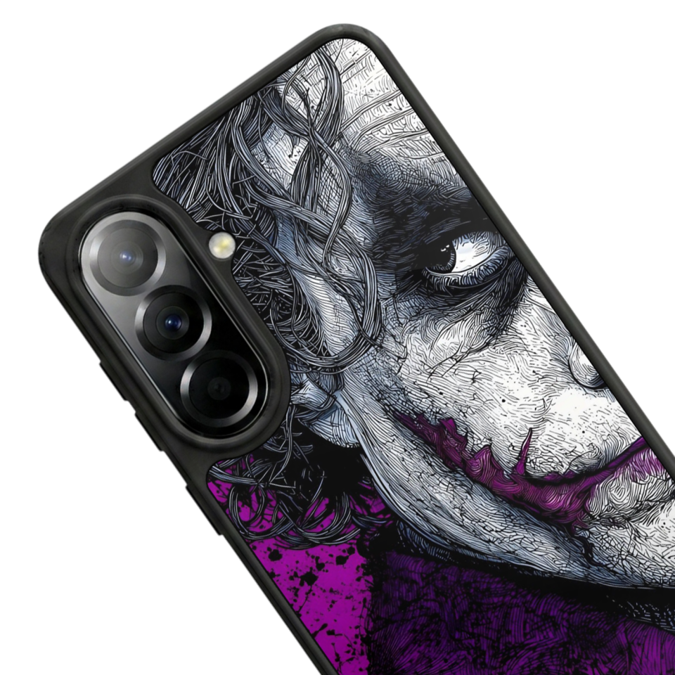 Samsung Galaxy A57 Uyumlu Joker Tasarımlı Glossy Premium Kılıf