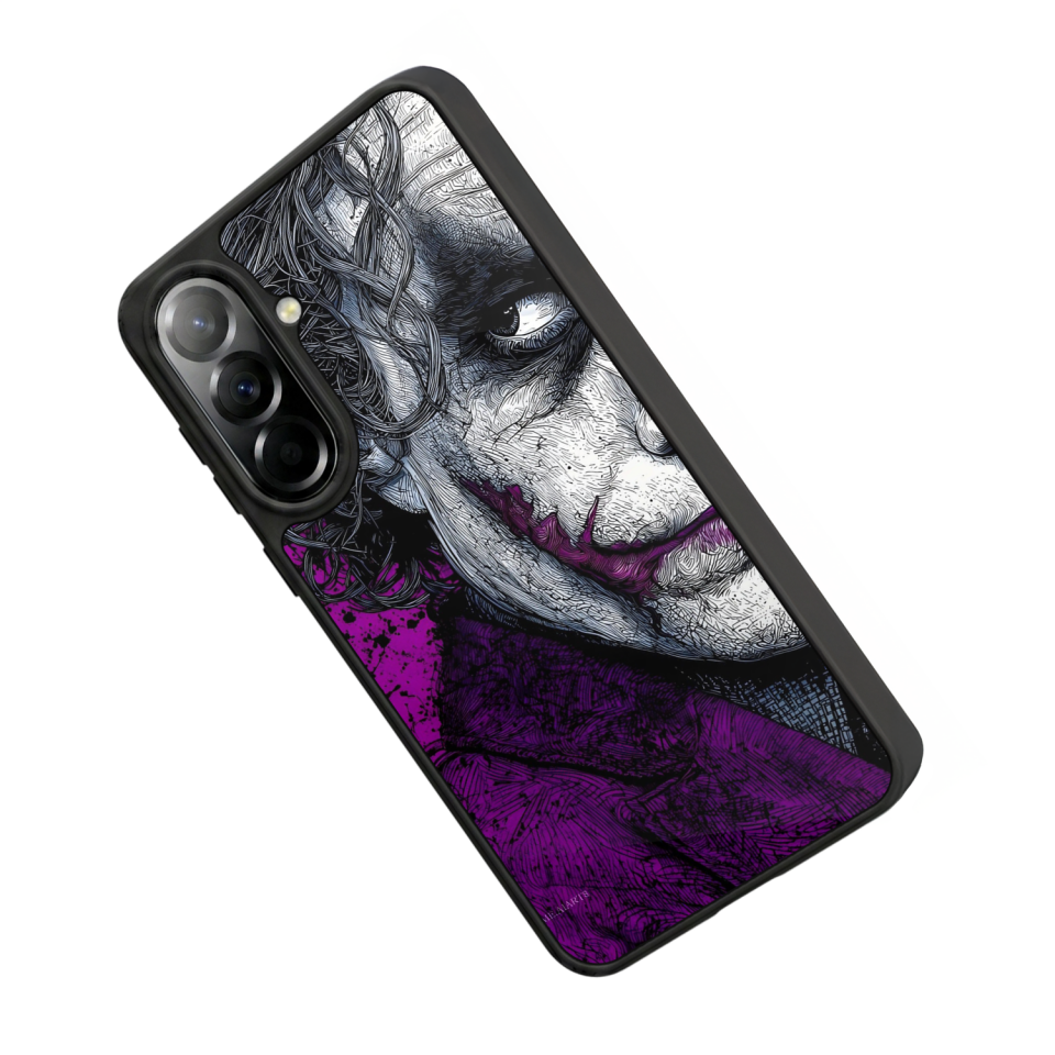 Samsung Galaxy A57 Uyumlu Joker Tasarımlı Glossy Premium Kılıf