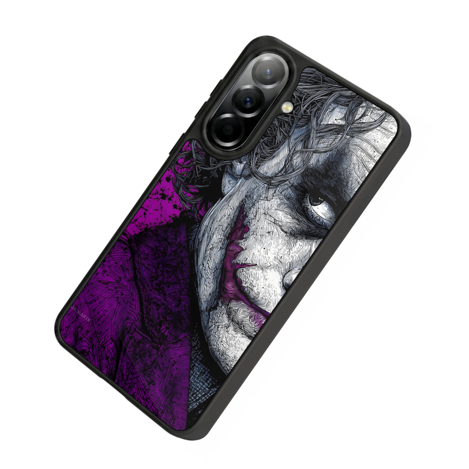 Samsung Galaxy A57 Uyumlu Joker Tasarımlı Glossy Premium Kılıf