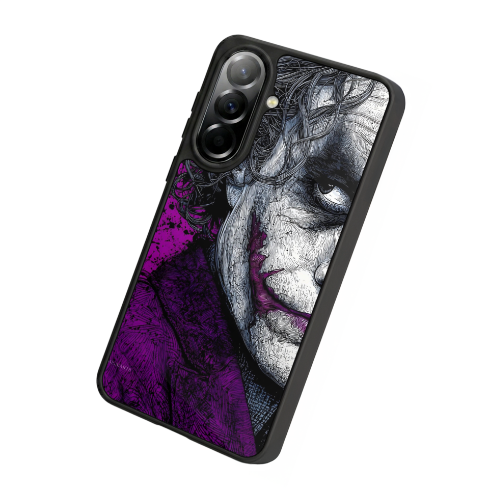 Samsung Galaxy A57 Uyumlu Joker Tasarımlı Glossy Premium Kılıf