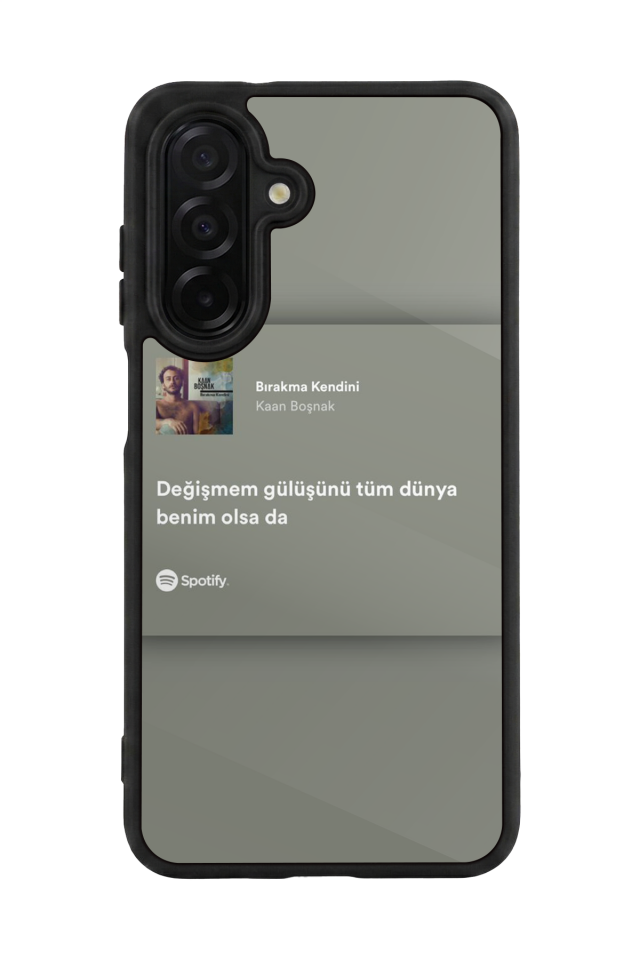Samsung Galaxy A26 Uyumlu Sarki Sozleri Tasarımlı Glossy Premium Kılıf