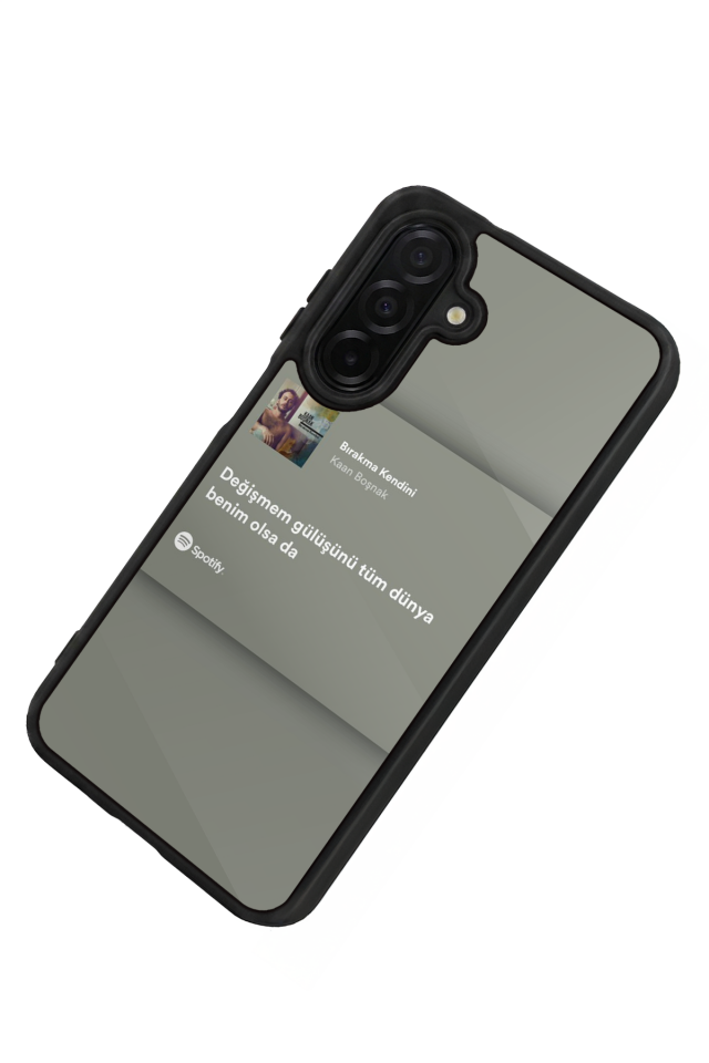 Samsung Galaxy A26 Uyumlu Sarki Sozleri Tasarımlı Glossy Premium Kılıf