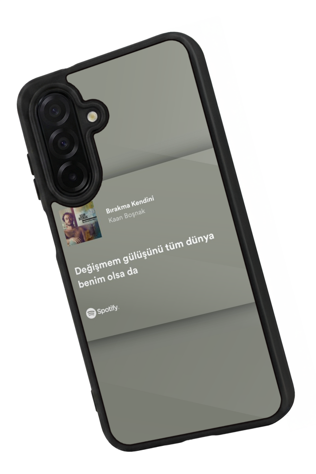 Samsung Galaxy A26 Uyumlu Sarki Sozleri Tasarımlı Glossy Premium Kılıf