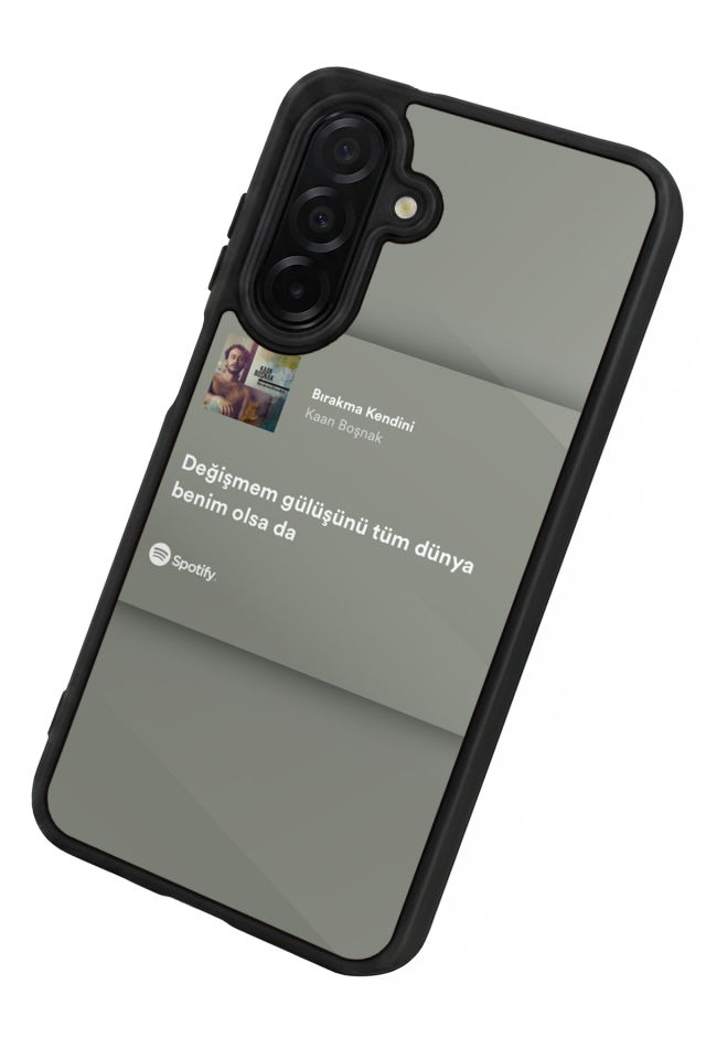 Samsung Galaxy A26 Uyumlu Sarki Sozleri Tasarımlı Glossy Premium Kılıf