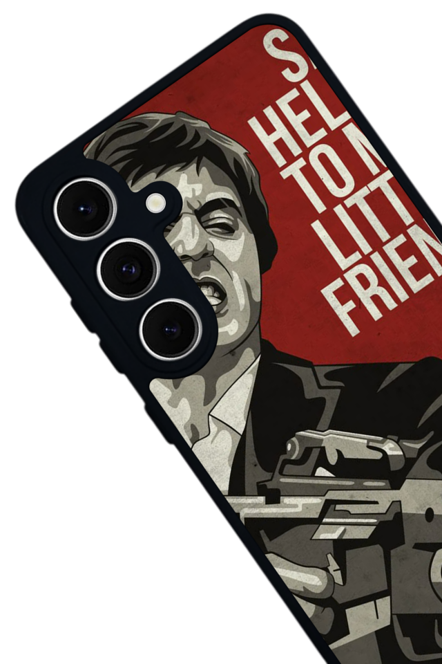 Samsung Galaxy A16 Uyumlu TheWolf Tasarımlı Glossy Premium Kılıf