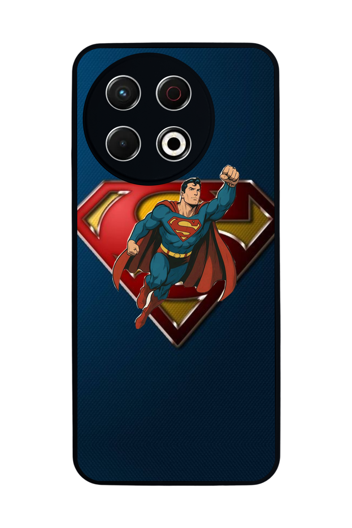 Tecno Spark 30 Pro Uyumlu Superman Tasarımlı Glossy Premium Kılıf