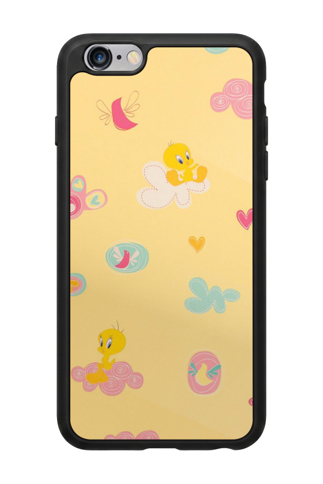 iPhone 6s Plus Uyumlu Tweety Tasarımlı Glossy Premium Kılıf