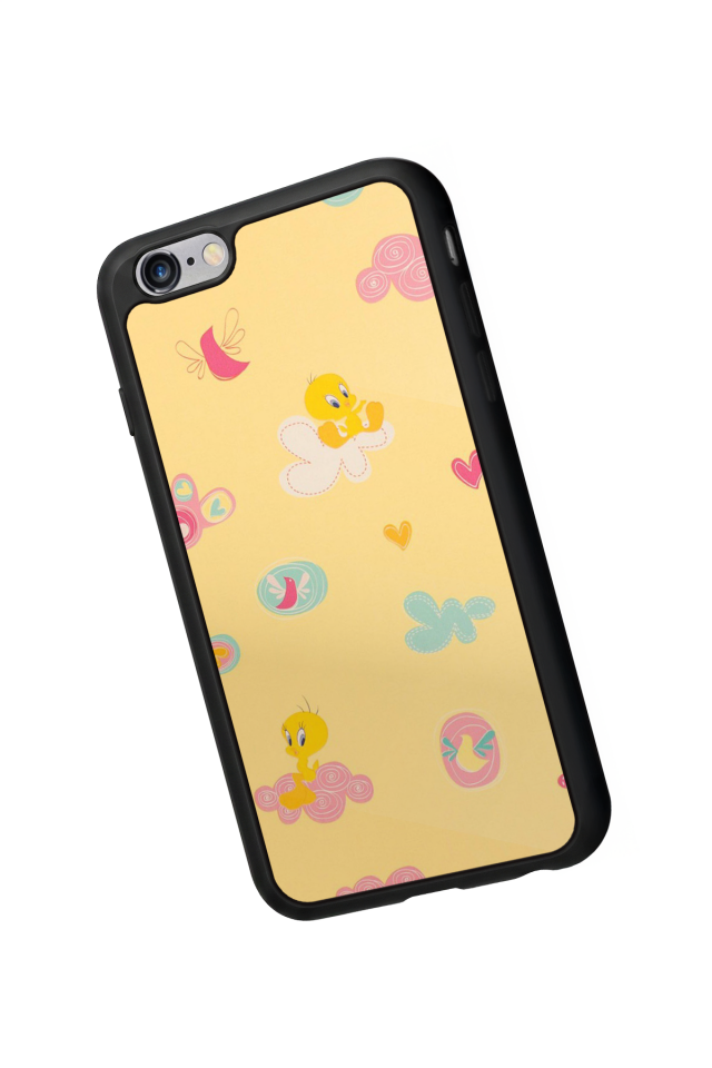 iPhone 6s Plus Uyumlu Tweety Tasarımlı Glossy Premium Kılıf
