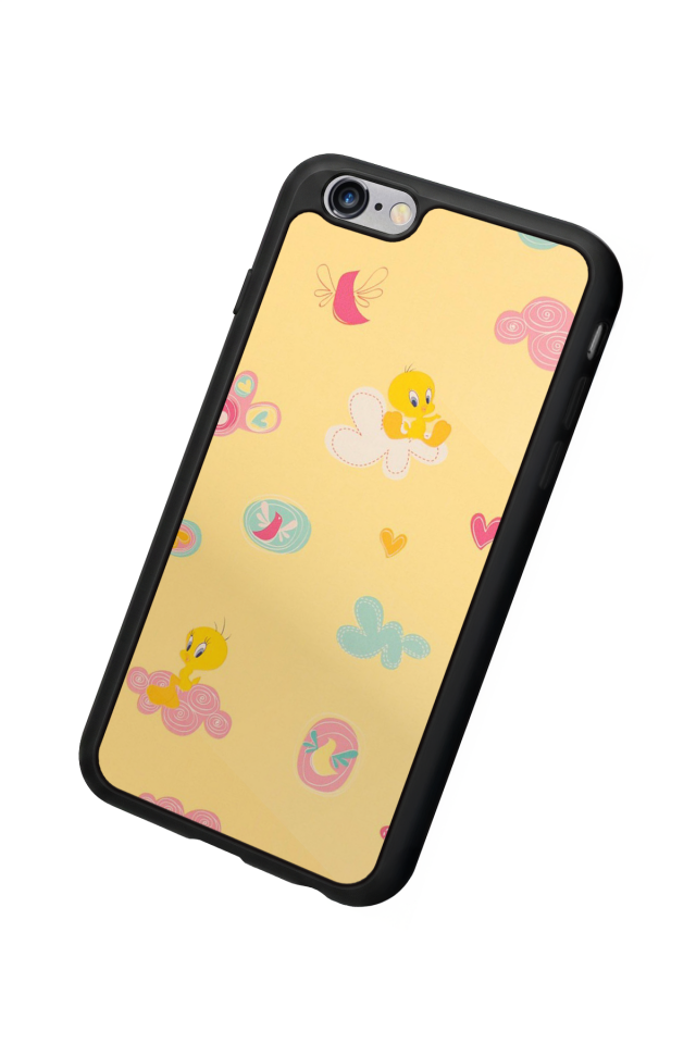 iPhone 6s Plus Uyumlu Tweety Tasarımlı Glossy Premium Kılıf