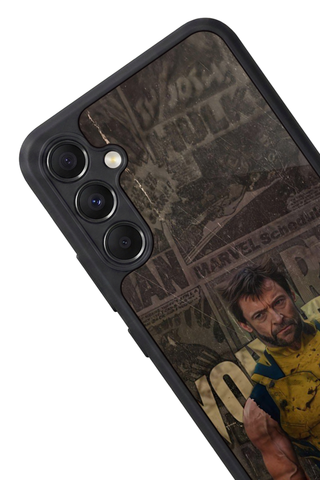 Samsung Galaxy A34 Uyumlu Wolverine Tasarımlı Glossy Premium Kılıf