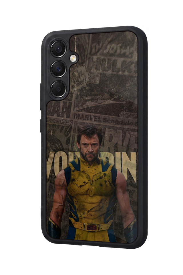Samsung Galaxy A34 Uyumlu Wolverine Tasarımlı Glossy Premium Kılıf