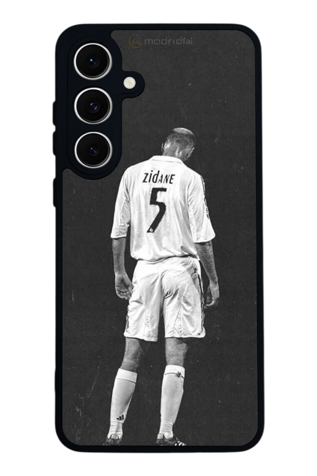 Samsung Galaxy S24 FE Uyumlu Zidane Tasarımlı Glossy Premium Kılıf