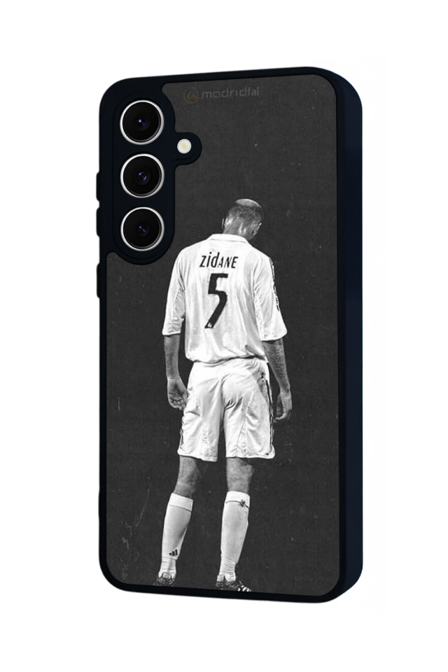 Samsung Galaxy S24 FE Uyumlu Zidane Tasarımlı Glossy Premium Kılıf
