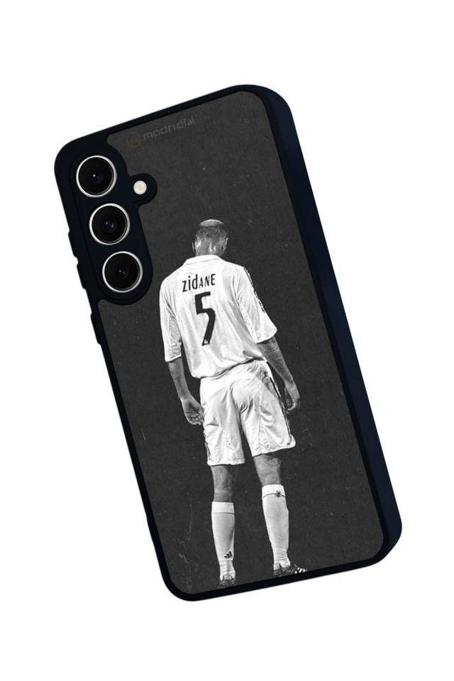 Samsung Galaxy S24 FE Uyumlu Zidane Tasarımlı Glossy Premium Kılıf