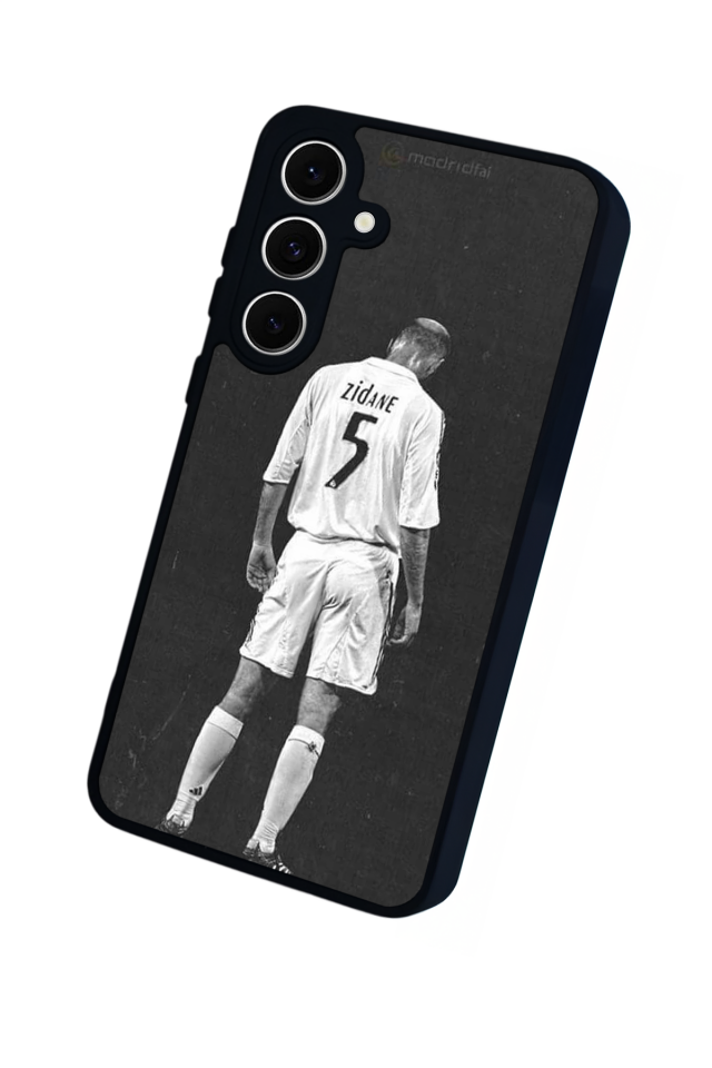 Samsung Galaxy S24 FE Uyumlu Zidane Tasarımlı Glossy Premium Kılıf