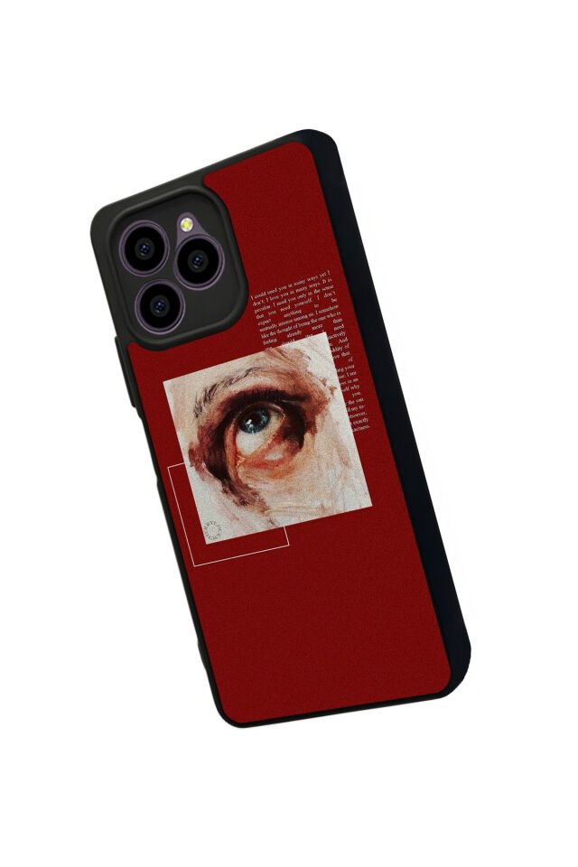 Omix X6 Uyumlu Kirmizi Tasarımlı Glossy Premium Kılıf