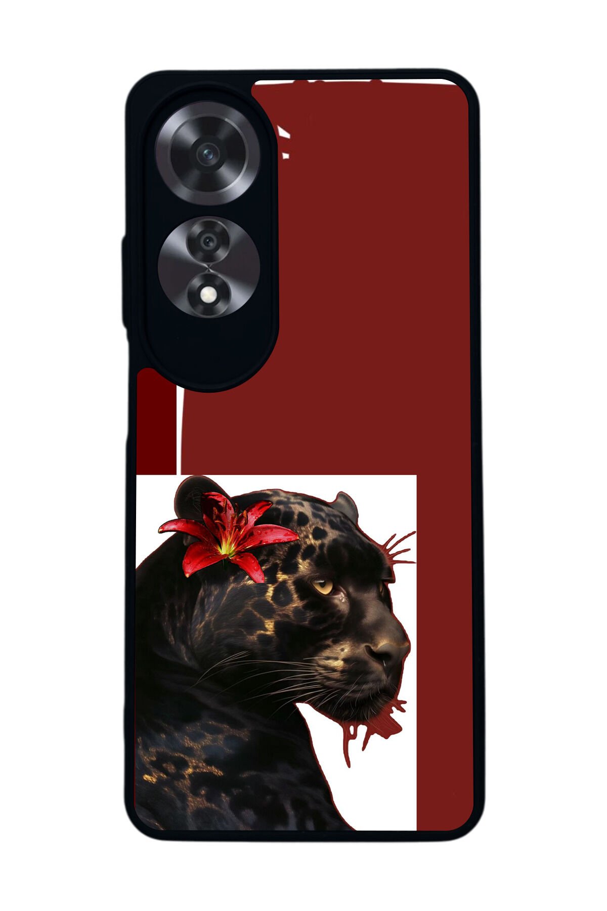 Oppo A60 Mat Siyah uyumlu Kılıf – Yumuşak Silikon, Koruyucu, Şok Emici Kapak