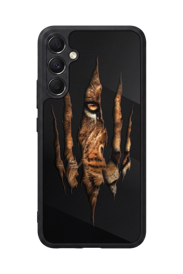 Samsung Galaxy A34 Uyumlu Aslan Tasarımlı Glossy Premium Kılıf