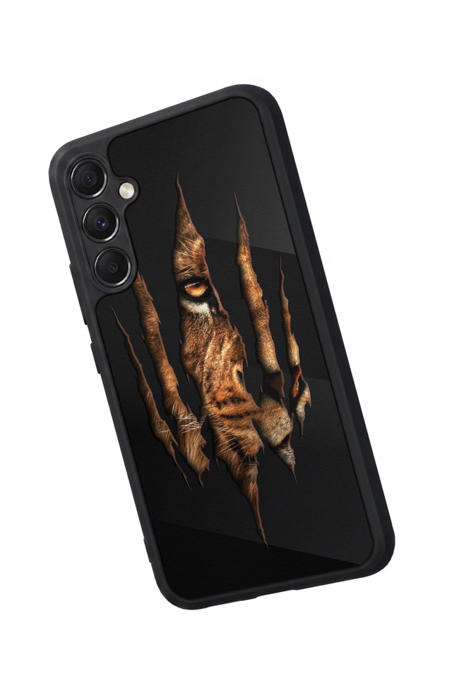 Samsung Galaxy A34 Uyumlu Aslan Tasarımlı Glossy Premium Kılıf