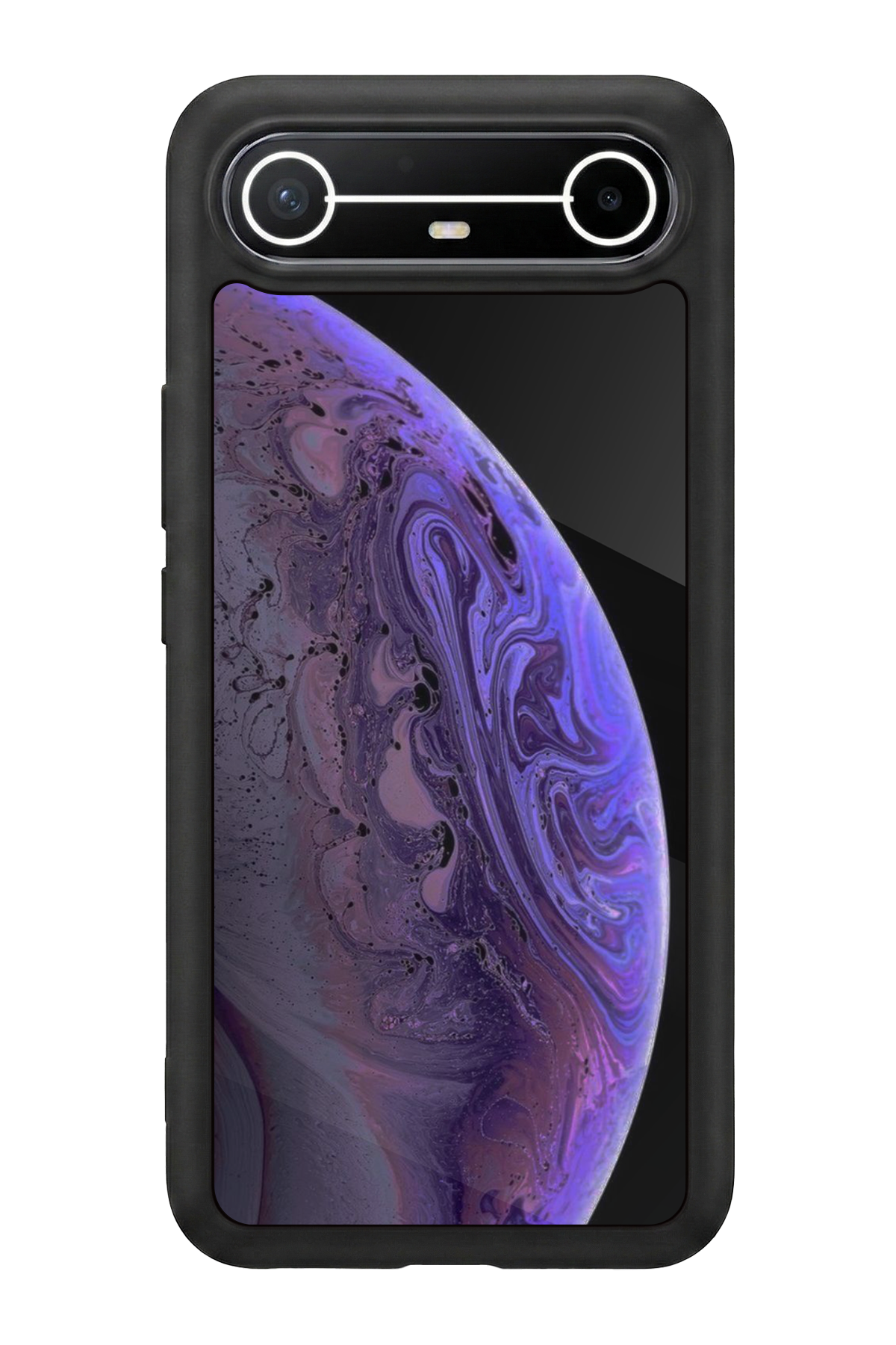 Tecno Spark Slim 5G Uyumlu Ay Tasarımlı Glossy Premium Kılıf