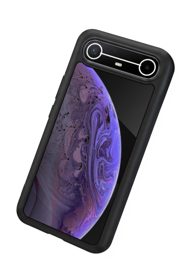 Tecno Spark Slim 5G Uyumlu Ay Tasarımlı Glossy Premium Kılıf