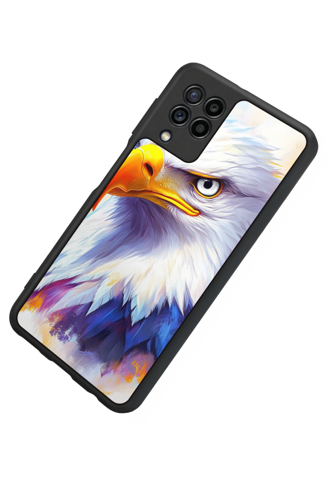 Samsung Galaxy M32 Uyumlu Besiktas Tasarımlı Glossy Premium Kılıf