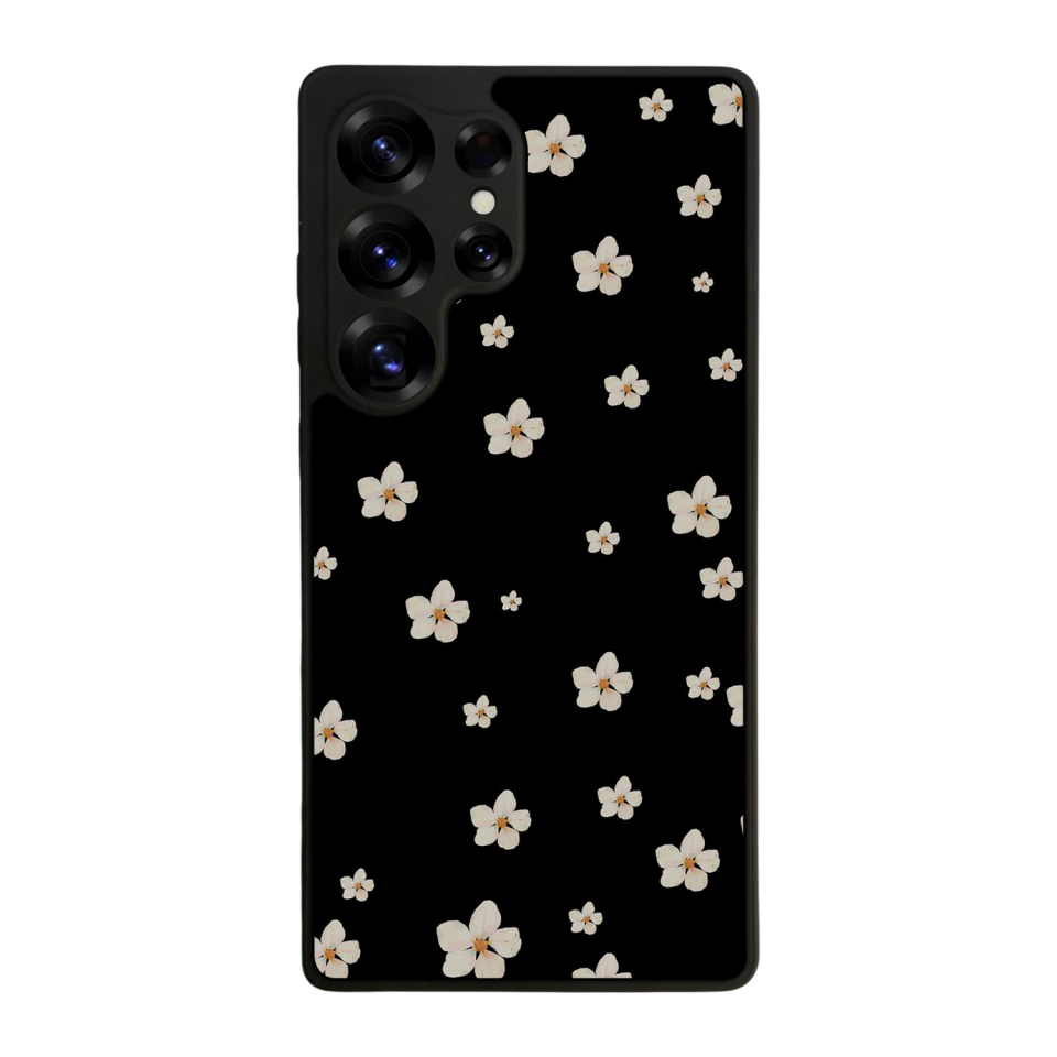 Samsung Galaxy S25 Ultra Uyumlu Cicek Tasarımlı Glossy Premium Kılıf