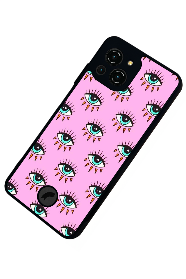 Reeder S23 Pro Max Uyumlu Göz Tasarımlı Glossy Premium Kılıf