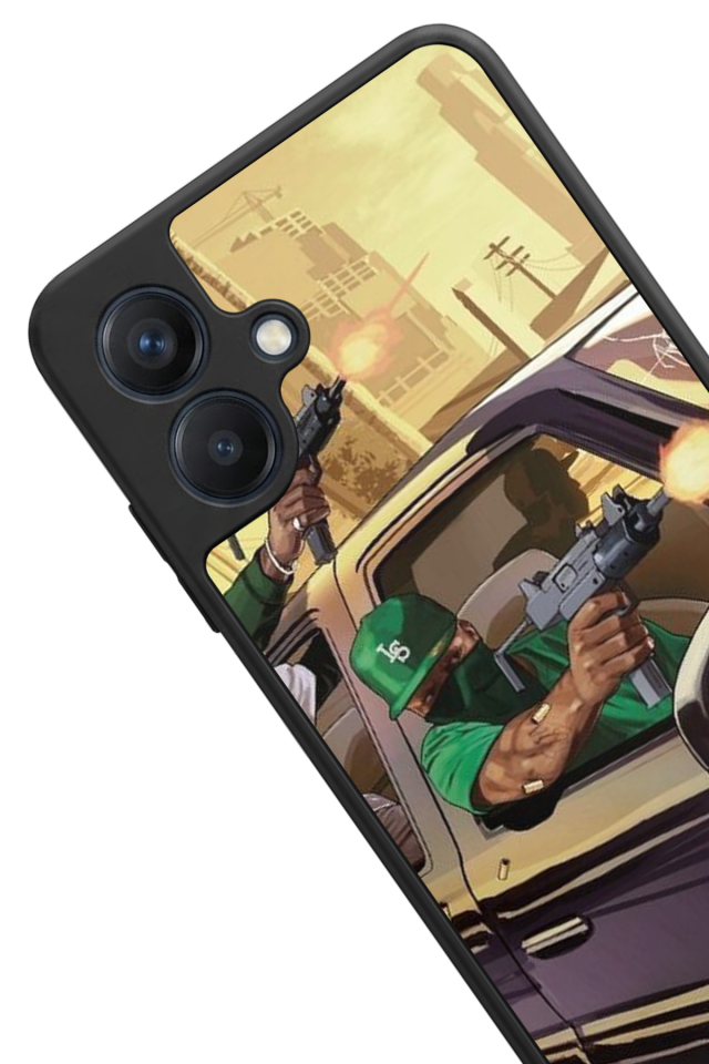 Samsung Galaxy A07 Uyumlu GTA Tasarımlı Glossy Premium Kılıf