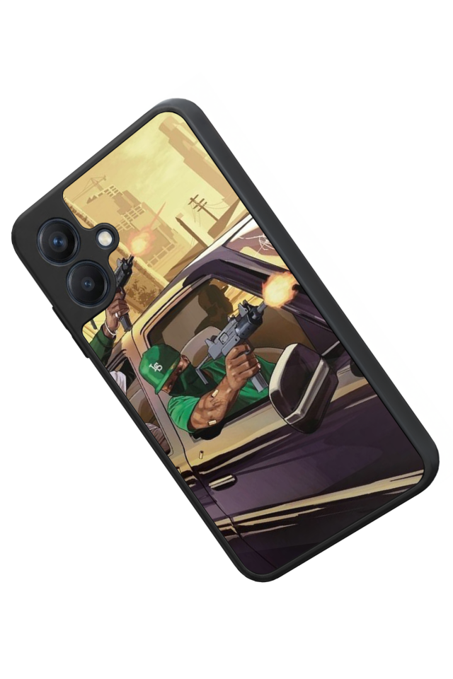 Samsung Galaxy A07 Uyumlu GTA Tasarımlı Glossy Premium Kılıf