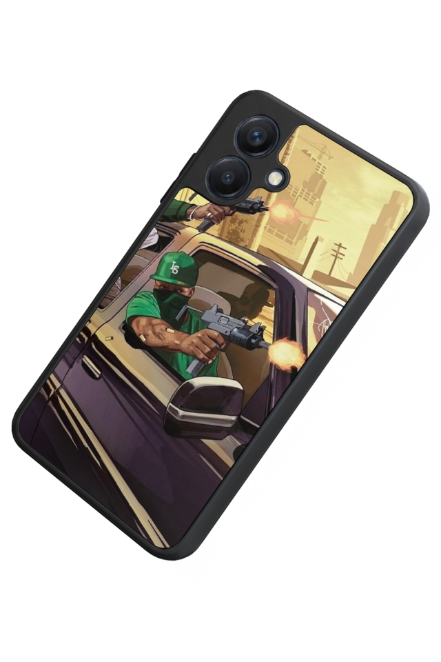 Samsung Galaxy A07 Uyumlu GTA Tasarımlı Glossy Premium Kılıf