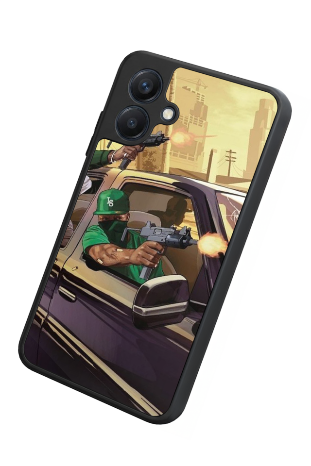 Samsung Galaxy A07 Uyumlu GTA Tasarımlı Glossy Premium Kılıf